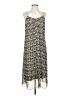 Fossil Print Blue Casual Dress Size XS - photo 1