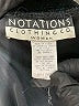 Notations Solid Black Casual Skirt Size 1X - photo 4