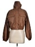 Ci Sono 100% Polyurethane Solid Brown Jacket Size M - photo 1