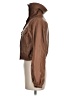 Ci Sono 100% Polyurethane Solid Brown Jacket Size M - photo 5