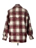 Ambiance Plaid Burgundy Coat Size L - photo 2