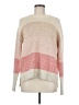 Splendid Color Block Pink Pullover Sweater Size M - photo 1