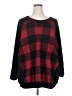 Torrid Plaid Red Pullover Sweater Size 5X Plus (5) - photo 1