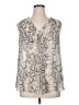 Doe & Rae 100% Polyester Ivory Sleeveless Blouse Size 1X - photo 1