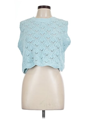 Blue Rain Sleeveless Blouse (view 1)