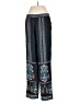 Caballero Print Blue Teal Casual Pants Size S - photo 2