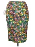 Lularoe Tropical Green Casual Skirt Size XL - photo 2