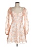 Lulus 100% Polyester Ivory Cocktail Dress Size M - photo 1