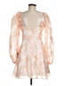 Lulus 100% Polyester Ivory Cocktail Dress Size M - photo 2