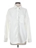 Unbranded 100% Polyester Solid White Long Sleeve Blouse Size S - photo 1