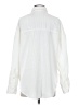 Unbranded 100% Polyester Solid White Long Sleeve Blouse Size S - photo 2