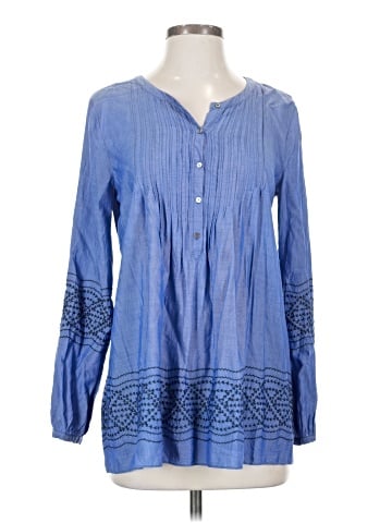 Calypso St. Barth Long Sleeve Blouse (view 1)