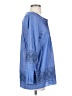 Calypso St. Barth Blue Long Sleeve Blouse Size XS - photo 4