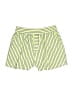 Le Superbe Stripes Yellow Shorts Size M - photo 1