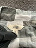 Terra & Sky Plaid Gray 3/4 Sleeve Button-Down Shirt Size 0X - photo 7
