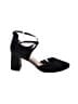 14th & Union 100% Leather Black Heels Size 11 - photo 1