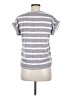 Cupio Stripes Gray Short Sleeve Top Size S - photo 2