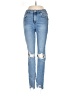 AGOLDE Hearts Blue Jeans Size 26 waist - photo 1
