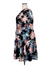 ELOQUII Print Black Casual Dress Size 18 - photo 5