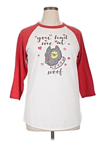 BOBS From Skechers 3/4 Sleeve T-Shirt (view 1)