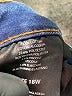 Tahari Solid Blue Jeans Size 18W - photo 5