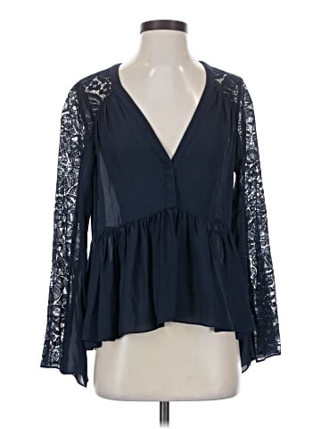 Elizabeth and James Long Sleeve Blouse (view 1)