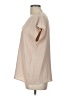 Unbranded 100% Polyester Tan Short Sleeve Blouse Size L - photo 5