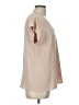 Unbranded 100% Polyester Tan Short Sleeve Blouse Size L - photo 4