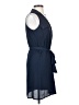 Freeway Solid Blue Casual Dress Size XS - photo 4