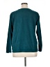 Oscar De La Renta 100% Polyester Solid Teal Pullover Sweater Size XL - photo 2