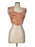 Shein Tan Sleeveless Blouse Size L - photo 1