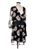 DR2 100% Polyester Floral Black Cocktail Dress Size S - photo 1