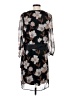 DR2 100% Polyester Floral Black Cocktail Dress Size S - photo 2