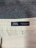 Zara Solid Ivory Dress Pants Size S - photo 6