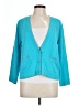 QMack 100% Acrylic Teal Cardigan Size L - photo 1