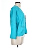 QMack 100% Acrylic Teal Cardigan Size L - photo 4