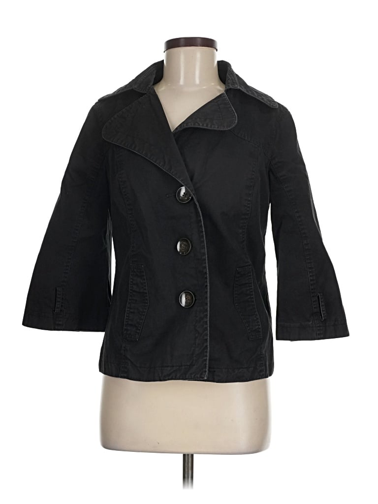 Pre-owned Merona Blazer Jacket In Black