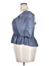 Unbranded Blue Short Sleeve Top Size XXL - photo 5