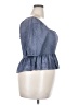 Unbranded Blue Short Sleeve Top Size XXL - photo 4