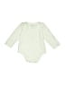 First Impressions 100% Cotton Ivory Long Sleeve Onesie 12-18 MO / 18 MO - photo 1