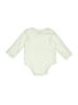 First Impressions 100% Cotton Ivory Long Sleeve Onesie 12-18 MO / 18 MO - photo 2