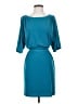 Jessica Simpson Solid Teal Cocktail Dress Size S - photo 1