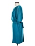 Jessica Simpson Solid Teal Cocktail Dress Size S - photo 5