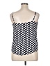 J.Crew 100% Polyester Blue Sleeveless Top Size 14 - photo 2