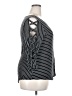 Jennifer Lopez Stripes Black 3/4 Sleeve Top Size XXL - photo 4