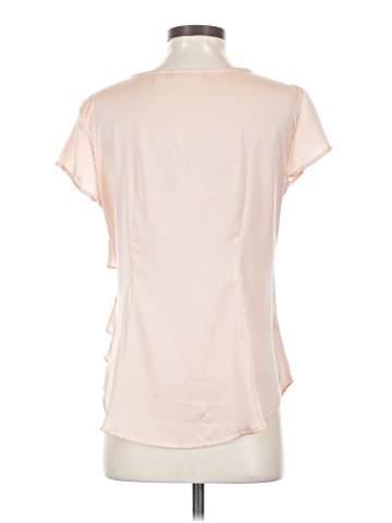 New York & Company Short Sleeve Blouse (view 2)