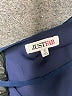 Just Fab 100% Polyester Blue Casual Dress Size S - photo 7