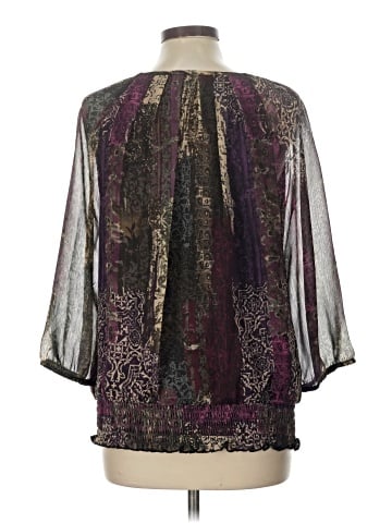 Christopher & Banks 3/4 Sleeve Blouse (view 2)