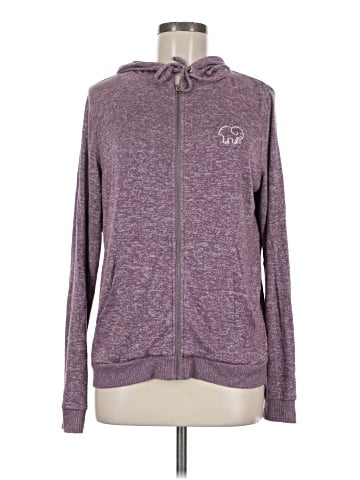Ivory Ella Zip Up Hoodie (view 1)