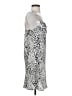 Timing 100% Polyester Animal Print Silver Cocktail Dress Size S - photo 4